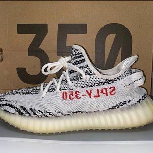 Zebra Yeezys 350